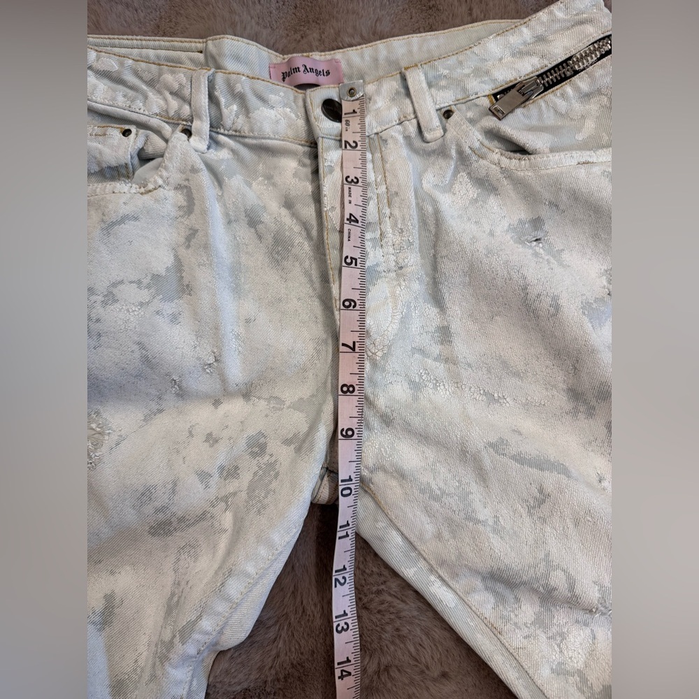 Palm Angels Paint Jeans Pants 30 - Picture 8 of 16